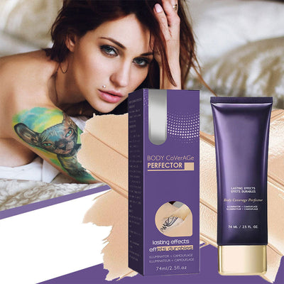 Waterproof Tattoo Cover Up Concealer – Full Coverage + Natural Finish - 1+1 FREE