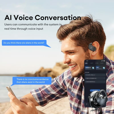 SoundSphere Open-Ear Wireless Earphones – Experience Audio Freedom Like Never Before - 50% OFF