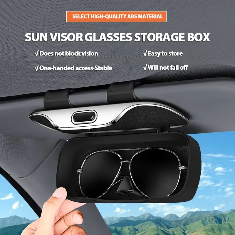 VisorVault – Sleek Car Organizer for Glasses & Essentials - 50% OFF
