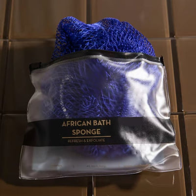 African Exfoliating Net Sponge -  Deep Body Scrubber for Radiant, Smooth Skin - 1+1 FREE