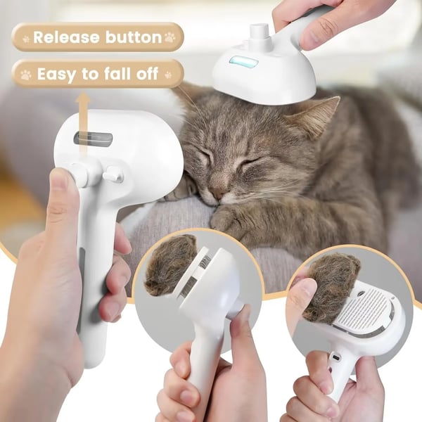 The ZenPaws Steamer - The Brush Your Pet Will Actually Love - 50% OFF