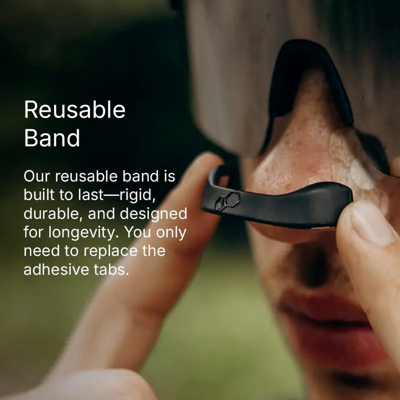 AuraBreathe Magnetic Strips - Breathe All Night, Snore-Free - 50% OFF