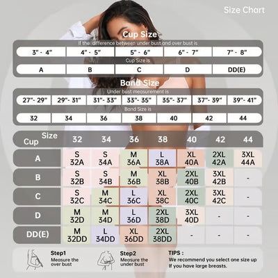CloudLift Scallop Bra – Your Seamless, Supportive Secret - 1+2 FREE