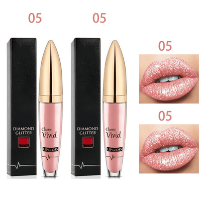 1 + 1 FREE - GlimmerMuse Diamond Lip Flip – Matte to Glitter Liquid Lipstick