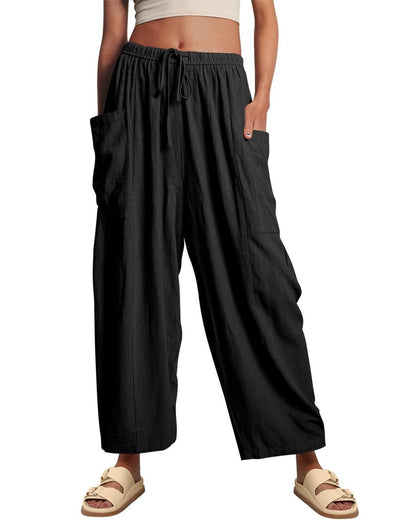 Breezora Linen Flow Pants – Your Go-To for Effortless Summer Comfort - 50% OFF