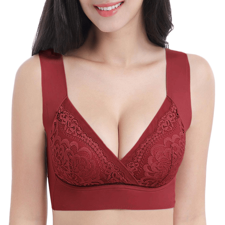 ComfortLift Lace Bra – Effortless Support, Zero Wires – 50% OFF