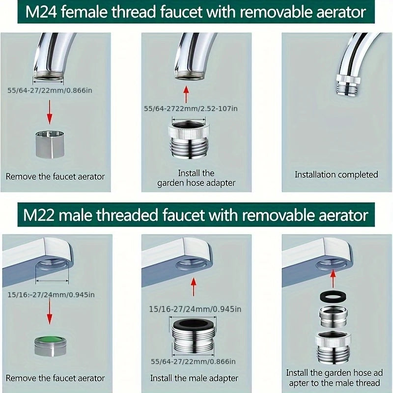 AquaLock Pro Connectors - The Last Hose Fittings You'll Ever Buy - 50% OFF