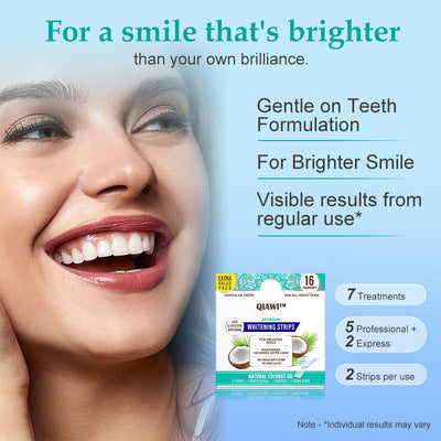 The No-Slip Whitening Strips - A Whiter Smile That Stays Put + 50% OFF