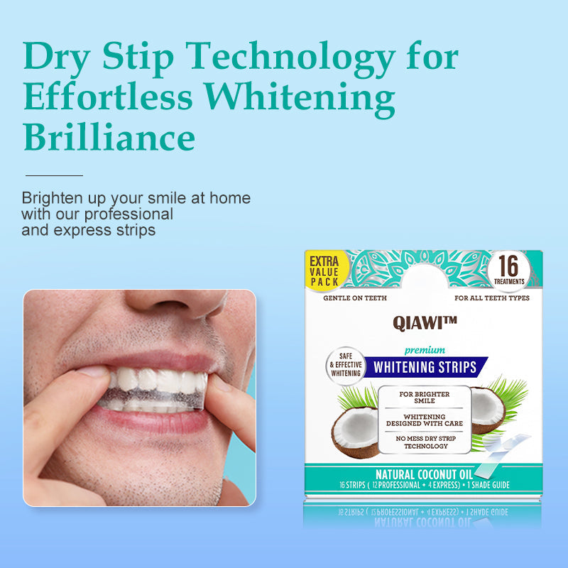 The No-Slip Whitening Strips - A Whiter Smile That Stays Put + 50% OFF