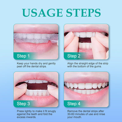 The No-Slip Whitening Strips - A Whiter Smile That Stays Put + 50% OFF