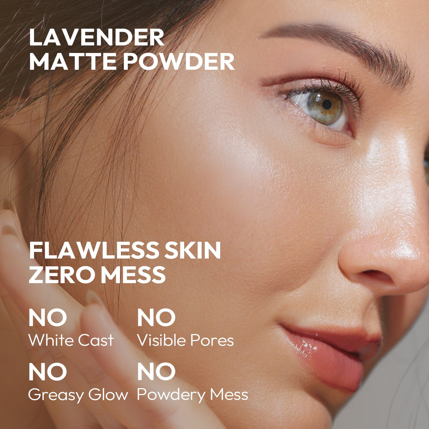 Lavender Matte-Lock Powder - Stay Flawless, Shine-Free All Day. + 50% OFF