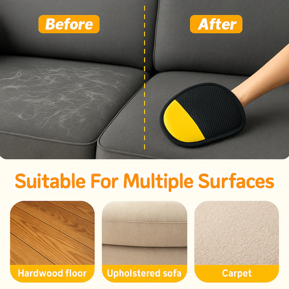 The PetPal Cleaning Glove - Grooming That Feels Like Petting + 50% OFF