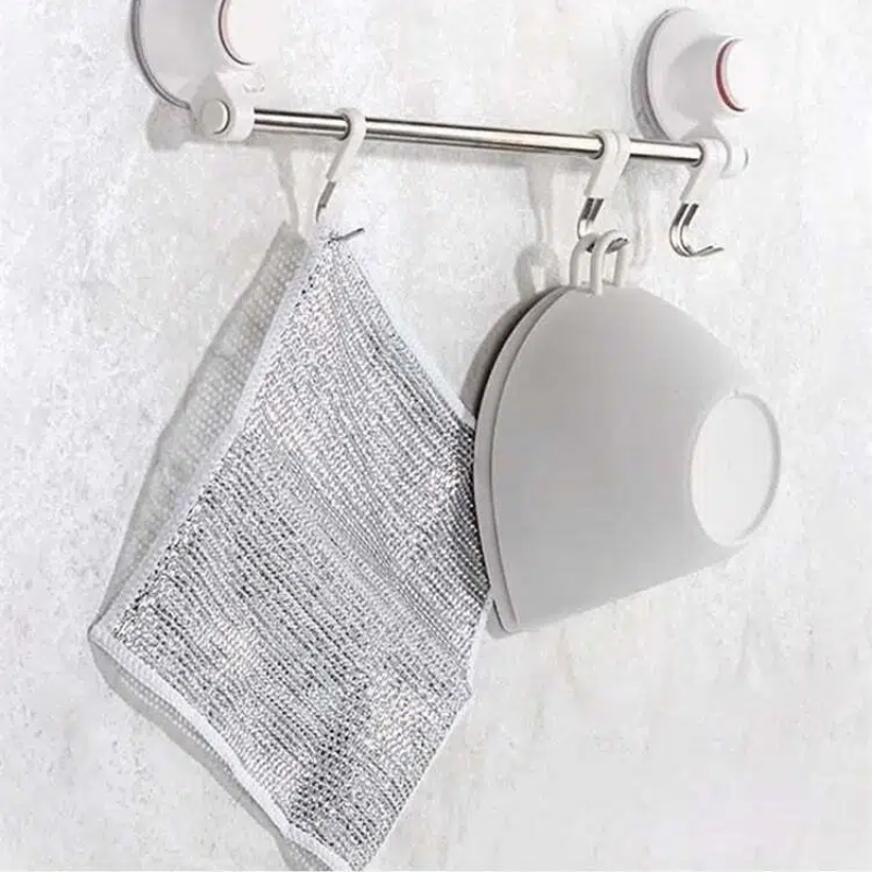 The Miracle Wire Cleaning Cloth - Tough on Grime, Gentle on Pans - 1+1 FREE
