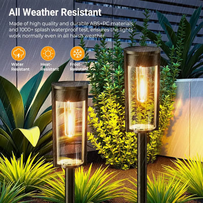 SunGlow Solar Pathway Lights – Brighten Your Nights, Effortlessly - 1+1 FREE