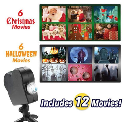 The Haunted Window Projector - The Scariest House on the Block + 50% OFF