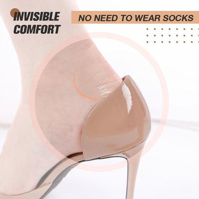 Self-adhesive Invisible Heel Anti-wear Sticker -  Waterproof & Breathable - 1+1 FREE