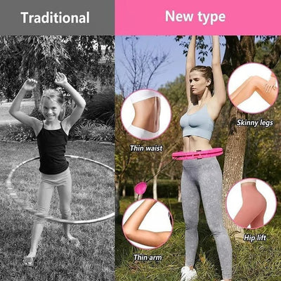 The Smart Fit Hoop - The Hula Hoop That Won't Fall + 50% OFF