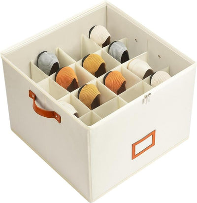 Fabric Shoe Organizer Box – Keep Your Shoes Neat, Clean & Dust-Free – 50% OFF