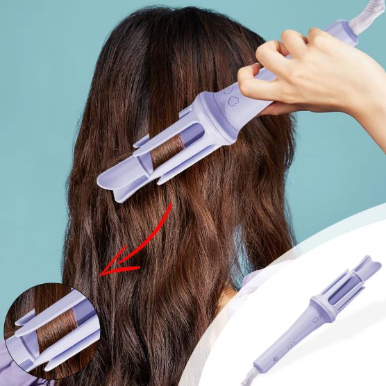 The Auto-Curl Stick - Perfect Curls, No Burns + 50% OFF