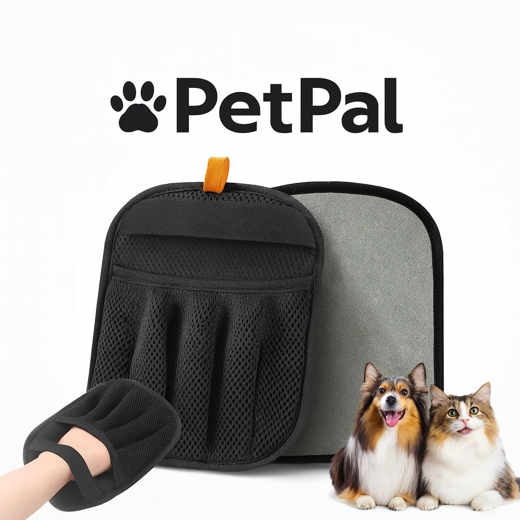 The PetPal Cleaning Glove - Grooming That Feels Like Petting + 50% OFF
