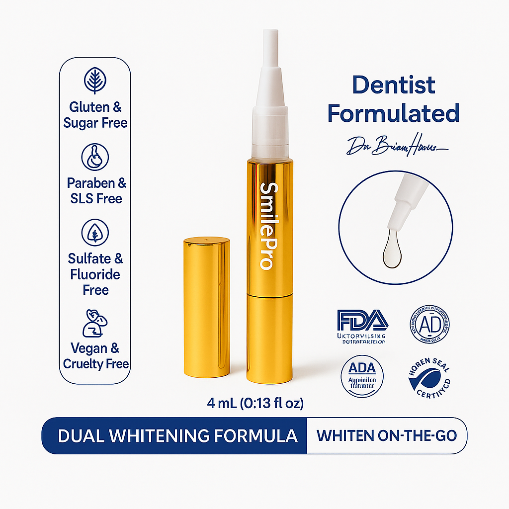 SmileFitPro Whitening Pen - A Whiter Smile, No Sensitivity + 50% OFF