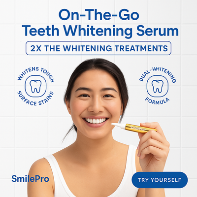 SmileFitPro Whitening Pen - A Whiter Smile, No Sensitivity + 50% OFF