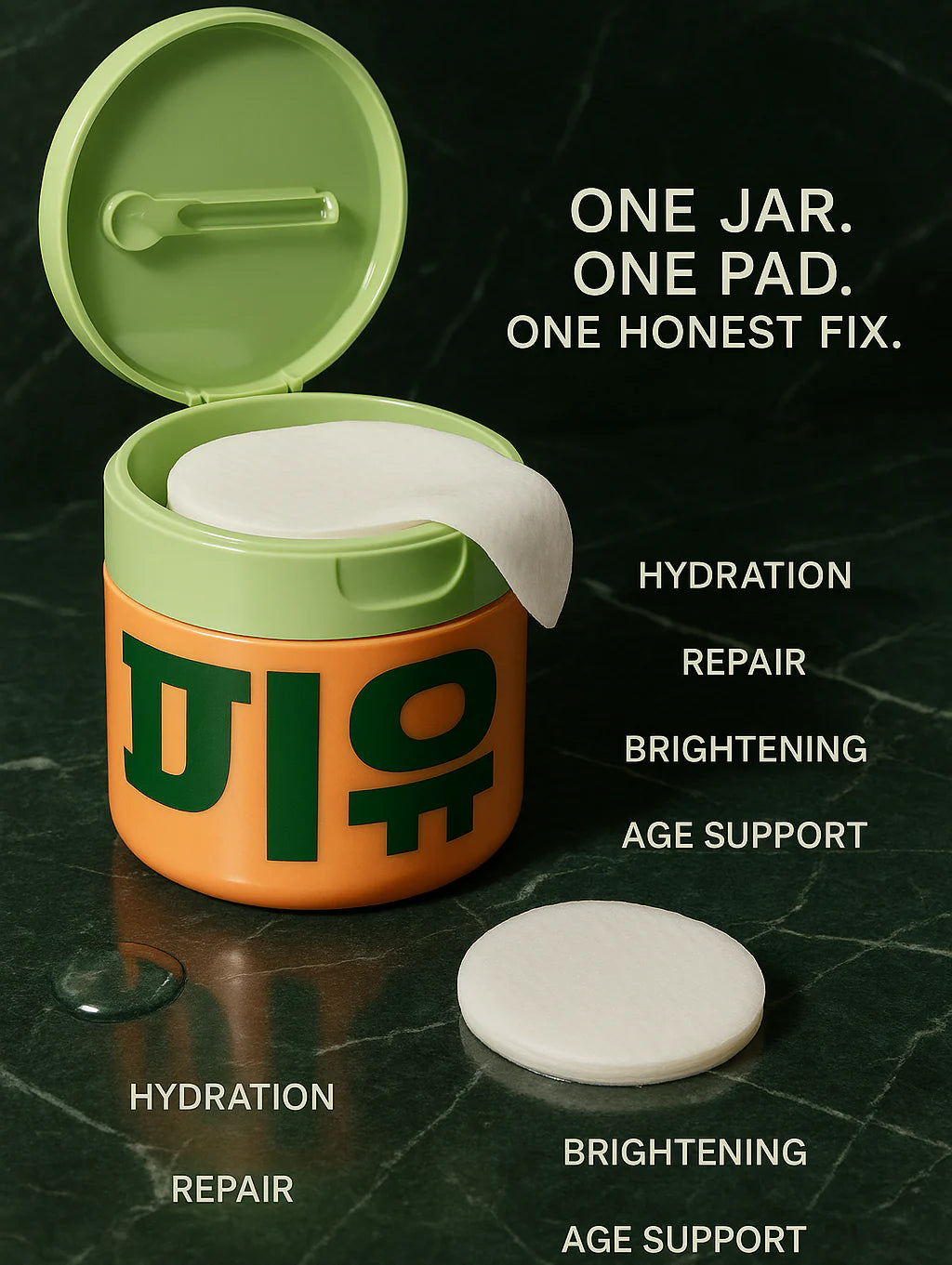 The Honest Fix Toner Pads - Your Skin's Reset Button + 50% OFF