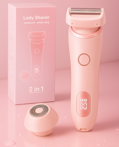 The SilkGlide Shaver - A Perfect Shave, No Nicks or Bumps - 50% OFF