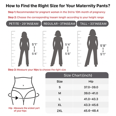 The Maman Pant - Chic Comfort Through Every Trimester - 50% OFF