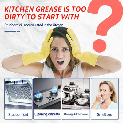 GreaseFree Heavy Duty Degreaser - A Fresh Kitchen, Instantly + 50% OFF