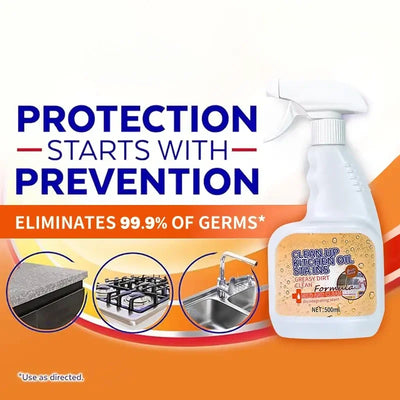 GreaseFree Heavy Duty Degreaser - A Fresh Kitchen, Instantly + 50% OFF