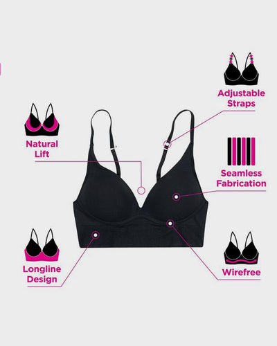 The AuraLift Bralette - The Bra You'll Forget You're Wearing - 50% OFF