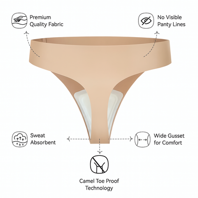 The Silhouette Thong - A Flawless Look Under Leggings - 1+1 FREE