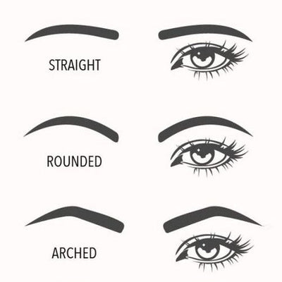OnePress Brow Stamp Kit – Instant Full Brows Waterproof Reusable Shaping Stencils - 50% OFF