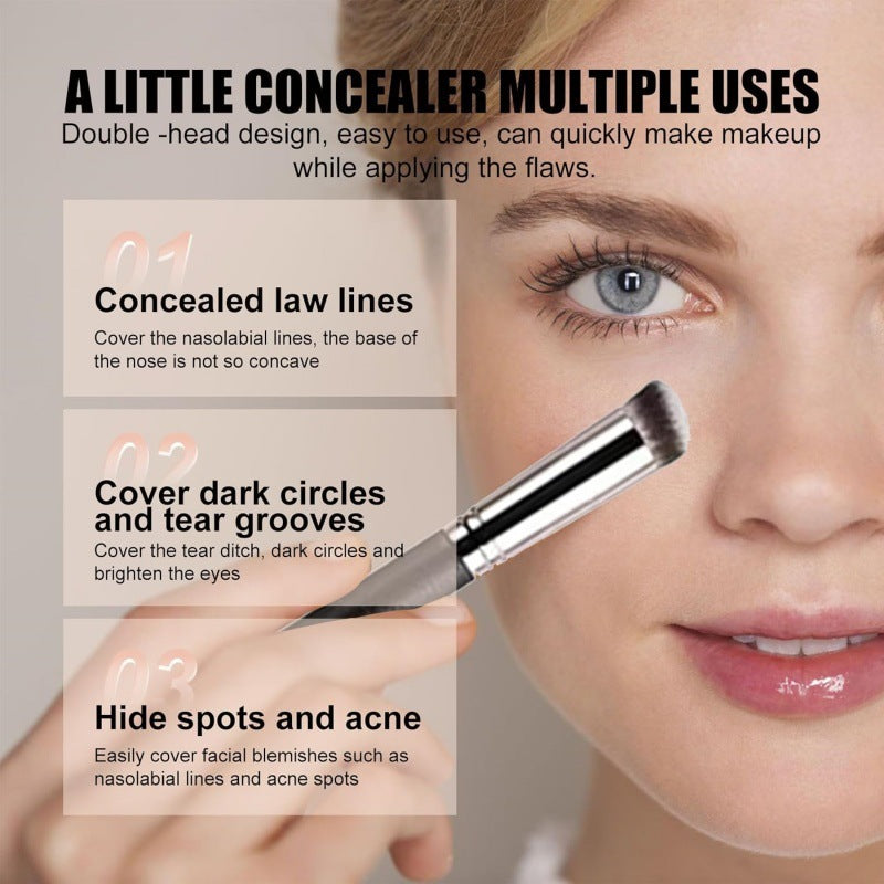 Undereye Corrector Concealer - Waterproof Crease-Free Coverage for Dark Circles - 1+1 FREE