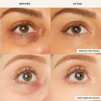 Undereye Corrector Concealer - Waterproof Crease-Free Coverage for Dark Circles - 1+1 FREE