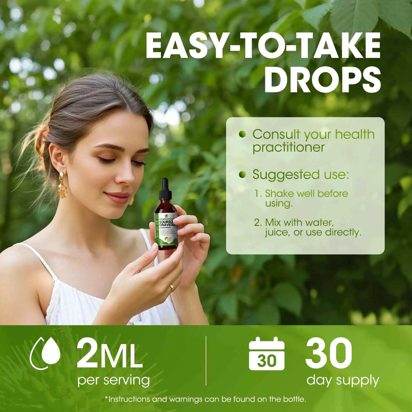 Gaea's Drops - Pure Soursop Elixir - 50% OFF