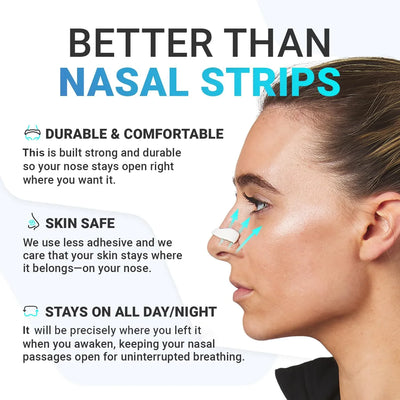 OxyBreathe Nasal Dilator Kit – Breathe Deeper, Sleep Better, Perform Stronger - 50% OFF