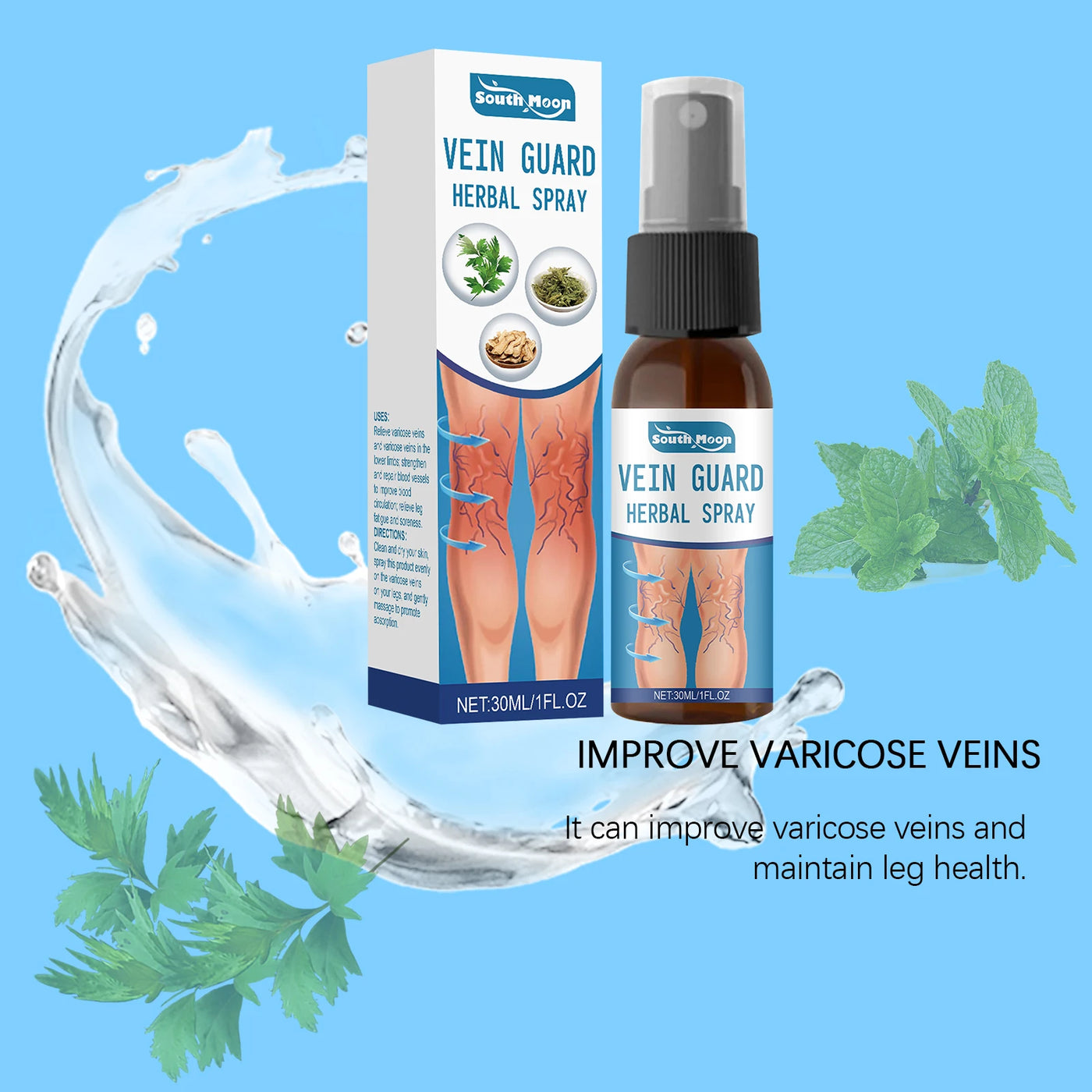 The VenaClear Serum - Erase Varicose Veins, Naturally - 50% OFF