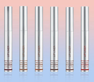 Peel-Off Matte Lip Liner & Tint – Waterproof & Hydrating 6 Rich Shades - 50% OFF