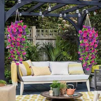 Everbloom™ Hanging Morning Glory Vine - Floral Beauty That Lasts Forever.