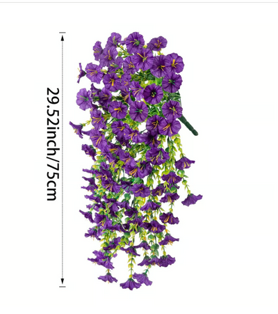 Everbloom™ Hanging Morning Glory Vine - Floral Beauty That Lasts Forever.