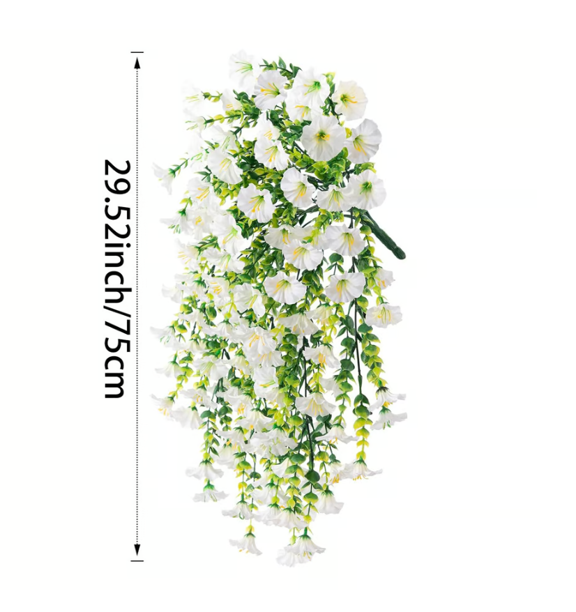 Everbloom™ Hanging Morning Glory Vine - Floral Beauty That Lasts Forever.