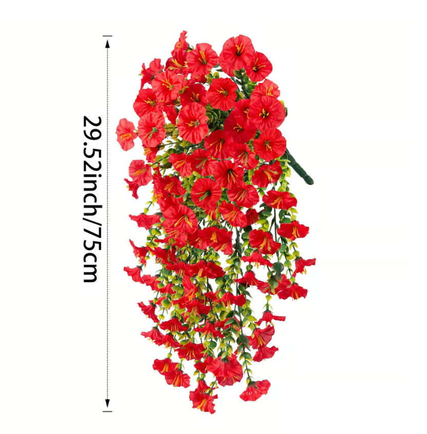 Everbloom™ Hanging Morning Glory Vine - Floral Beauty That Lasts Forever.