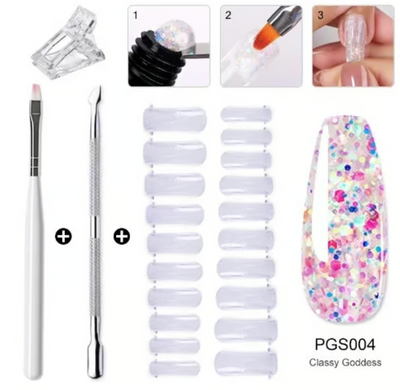 GlamQuick Nails - Achieve Salon-Perfect Nails in Minutes, Effortlessly at Home 50 % OFF