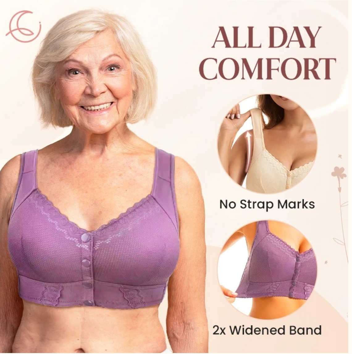 EaseLift Comfort Bra -Perfect for Seniors 1+1 FREE