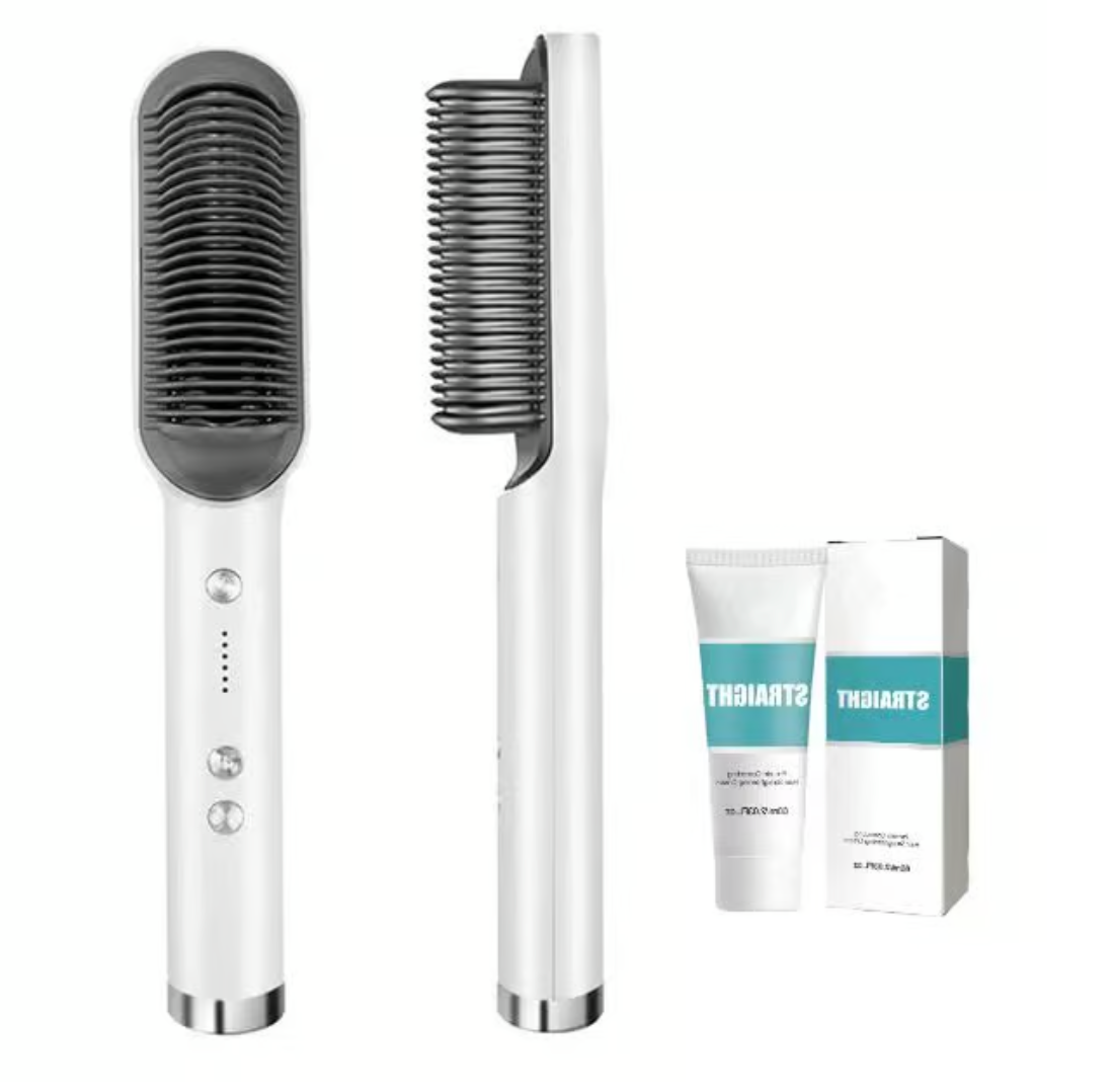 NovaGlide Styling Comb - Unlock Salon-Sleek, Frizz-Free, Healthy Hair in Just 5 Minutes 50 % OFF