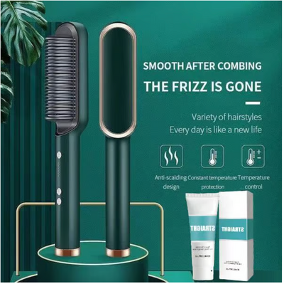 NovaGlide Styling Comb - Unlock Salon-Sleek, Frizz-Free, Healthy Hair in Just 5 Minutes 50 % OFF