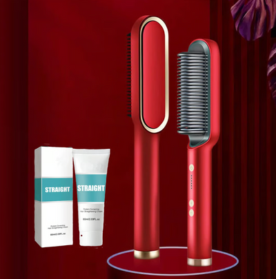 NovaGlide Styling Comb - Unlock Salon-Sleek, Frizz-Free, Healthy Hair in Just 5 Minutes 50 % OFF
