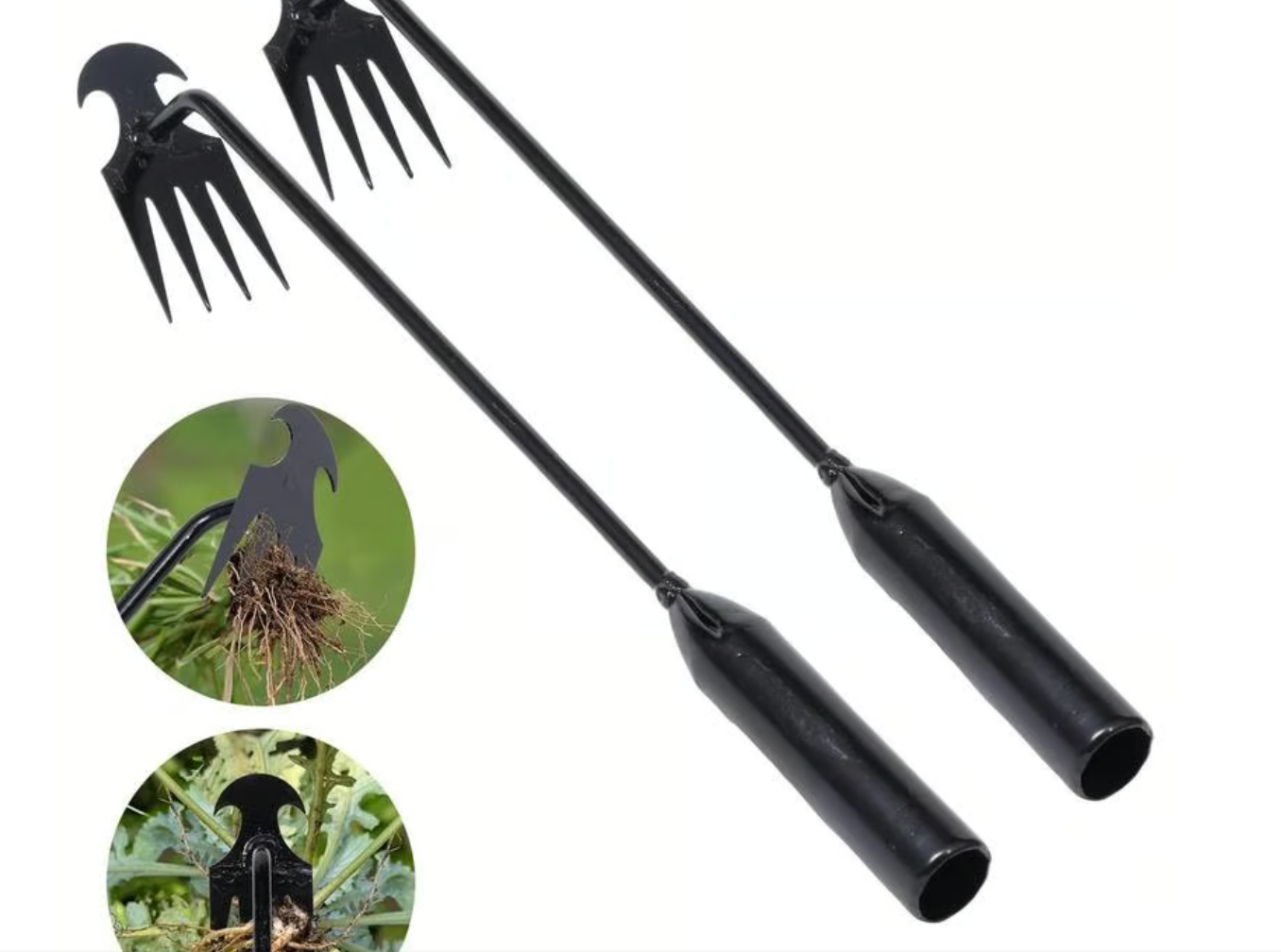 RootVanish Pro Weeder (2-Pack) - Eradicate Weeds Effortlessly, Right From The Root, and Reclaim Your Beautiful Garden! 50 % OFF